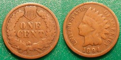 USA One Cent 1894