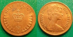 1/2 Penny 1982