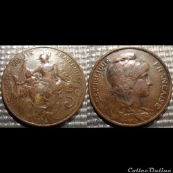 Ca 5 centimes Dupuis 1914