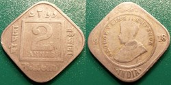 India British 2 Annas 1918