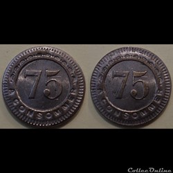 f- Jeton à consommer 75