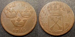 Suède 1 Öre 1719 Ulrika Eleonora
