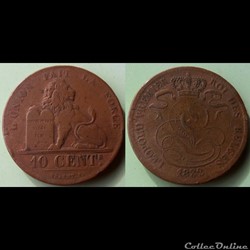 Belgique 10 Centimes 1832