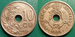 Belgique 10 Centimes 1906 Belgique