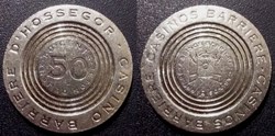 j- Jeton casino Hossegor 50 cents