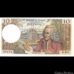 10 Francs Voltaire