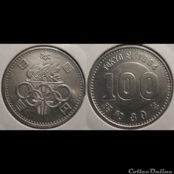 Japon 100 Yens 1964