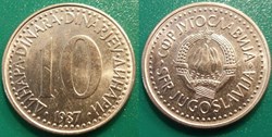 10 Dinars 1987