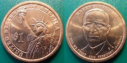 1 dollar Presidents: 1945-1953 Harry S. Truman