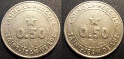 j- Jeton casino Saint Jean de Luz 0.50