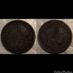 Allemagne 1 Silber Groschen 1838
