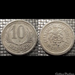p- MN Hérault 10 C. 1922-1926 Al Elie:15.11