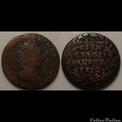Pays Bas Autrichien 2 Liards 1750