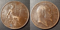Grande Bretagne One Penny 1903
