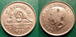 5 Cents 1939