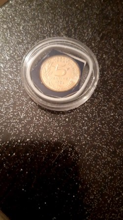 5 centimes 1994 BU abeille Marianne
