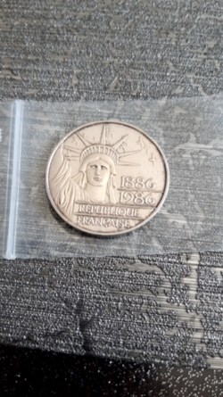 100 francs 1986 statue de la liberté