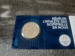2 euro 2021 J.O PARIS 2024