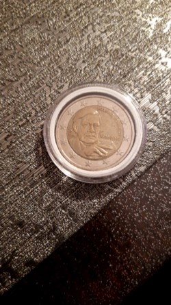 2 euro 2018 100 ans d'Helmut Schmidt Allemagne