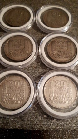 20 francs 1933 Turin Rameaux Longs