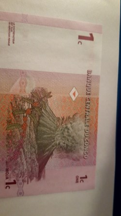 1 centimes 1997 Congo