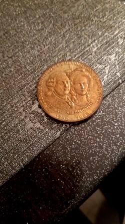 Medaille 1989 bi-centenaire de la révolution française Louis XVI et Marie Antoinette