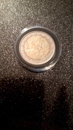 2 euros 2005 Italie Constitution Européenne
