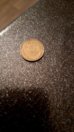 5 centimes 1967 Marianne