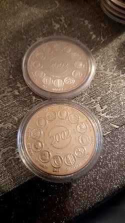 Medaille 2002 Essai Naissance de l'euro