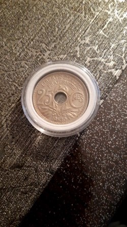 25 centimes 1930 Lindauer