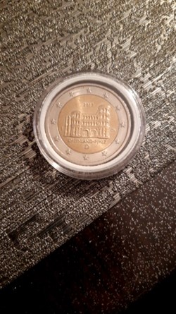 2 euro 2017 Rhénanie-Palatinat Allemagne