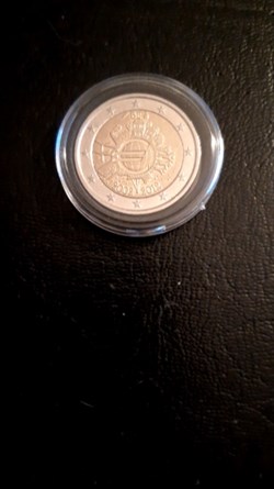 2 euros 2012 10 ans de l'euro Belgique