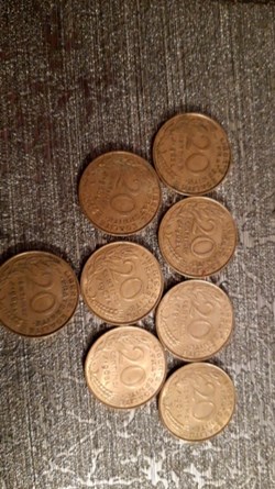 20 centimes 1962 à1969 Marianne