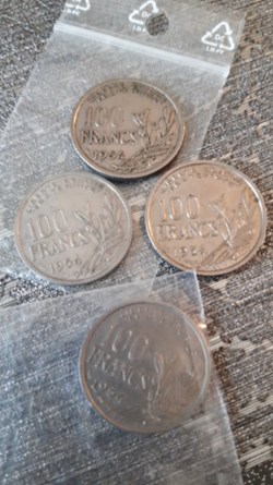 100 francs cochet 1954 B