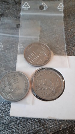 100 francs cochet 1958