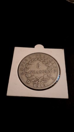 5 francs 1813 A Napoleon Empereur,Empire français