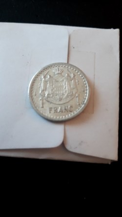 1 francs 1943 Louis II Monaco