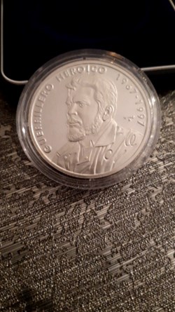 10 pesos 1997 argent Che guevara CUBA
