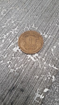1 franc 1934 bronze-alu Morlon