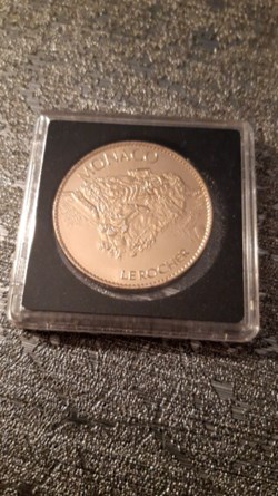 Medaille Le rocher Monaco
