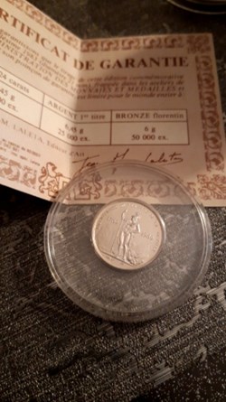 Medaille 1983 Bicentenaire de la prise de la bastille