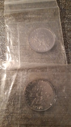 5 francs 1978 semeuse FDC