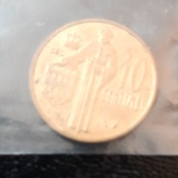 10 centimes 1976 Rainier III Monaco