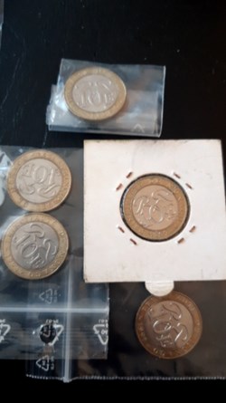 10 francs 1989,1994,1997 Monaco