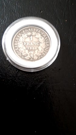 1 francs 1888 A Cérés IIIe république