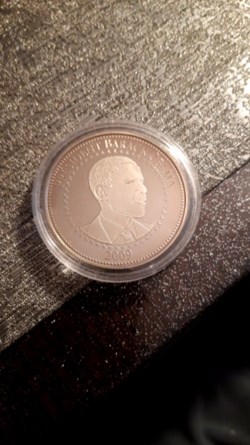 Medaille Les moments forts de notre vie Président barck obama