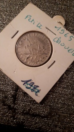 1 franc 1965 la semeuse petite chouette