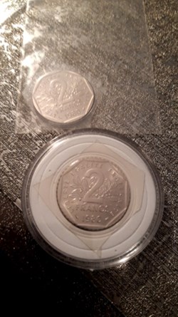 2 francs 1980 semeuse FDC