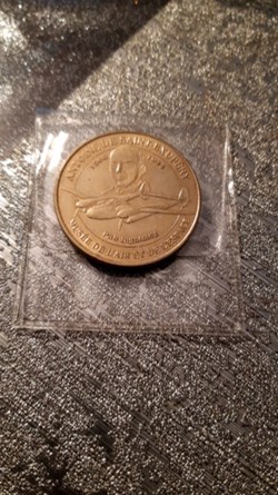 Medaille Antoine st exupery Musée de l'air et de l'espace