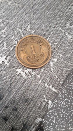 1 franc 1931 bronze-alu Morlon